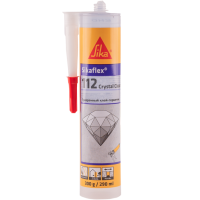 Прозрачный клей-герметикSikaflex-112 Crystal Clear