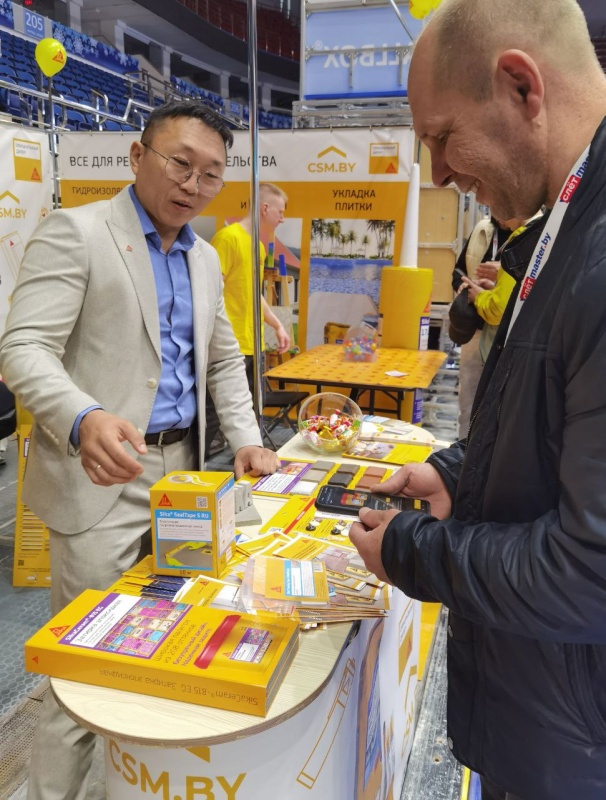 Продукты Sika на Слёте плиточников в Минске: что заинтересовало участников