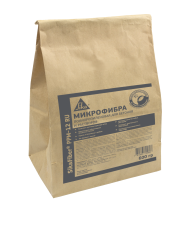 Полипропиленовая фибра для бетонов и растворов SikaFiber PPM-12 RU