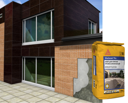 Усиленный клей для  плитки SikaCeram Pro