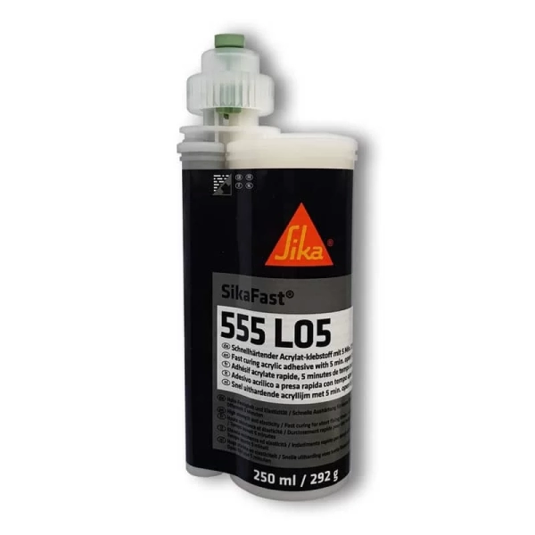 SikaFast-555 LO5 – двухкомпонентный клей для алюминия, пластика, стекла, дерева, замена клепки, сварки (бывший SikaFast-5215NT)