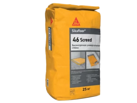 Высокопрочный раствор для промышленных стяжек Sikafloor-46 Screed
