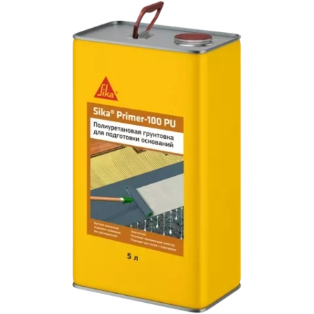 Грунтовка полиуретановая однокомпонентная Sika Primer 100 PU