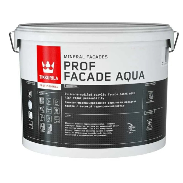 TIKKURILA PROF FACADE AQUA (ТИККУРИЛА ПРОФ ФАСАД АКВА)