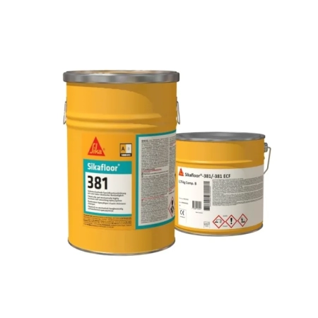Эпоксидный химстойкий наливной пол Sikafloor 381