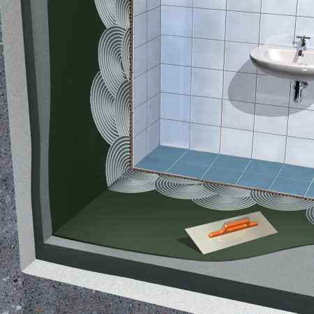 Тонкослойная гидроизоляция на цементной основе Sika-101 A