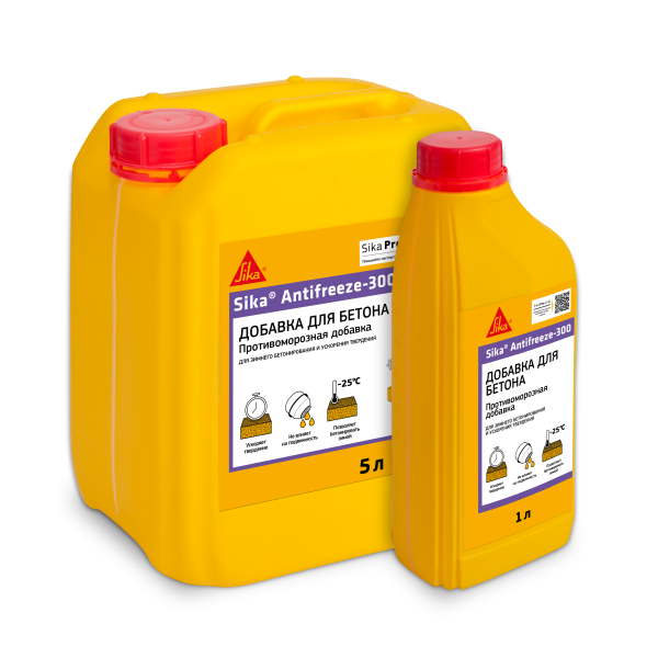 Добавка для зимнего бетонирования Sika Antifreeze-300