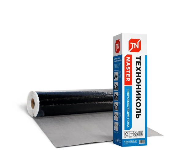 Рулонная гидроизоляция пола ТЕХНОНИКОЛЬ
