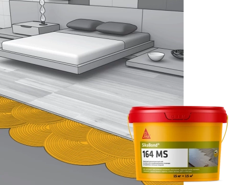 SikaBond®-164 MS - эластичный клей для деревянных напольных покрытий