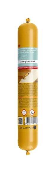 Эластичный паропроницаемый акриловый герметик Sikacryl®-121 Wood