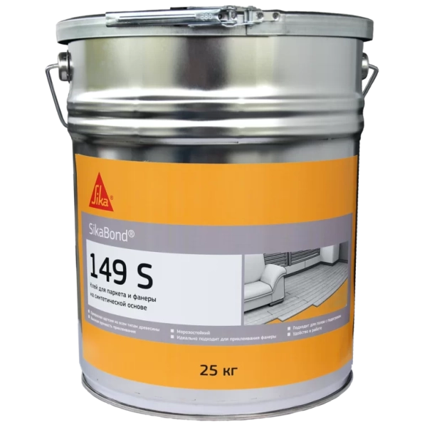 Паркетный клей на основе растворителя SikaBond-149 S