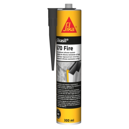 Огнестойкий шовный герметик Sikasil-670 Fire