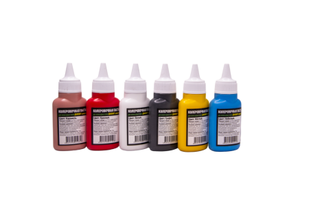 Колоранты для Эпоксидного двухкомпонентного Клея «Диамант Камень» и «Диамант Мрамор»