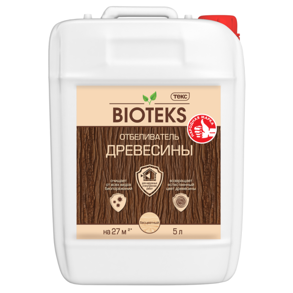 TEKS ОТБЕЛИВАТЕЛЬ ДРЕВЕСИНЫ BIOTEKS TEKS ОТБЕЛИВАТЕЛЬ ДРЕВЕСИНЫ BIOTEKS
