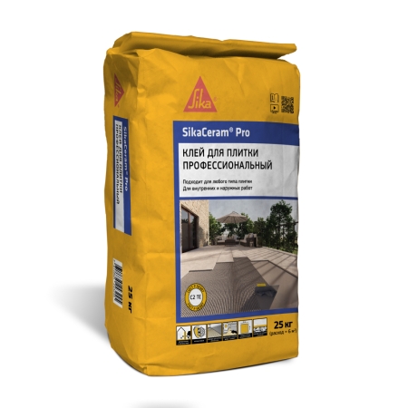 Усиленный клей для  плитки SikaCeram Pro